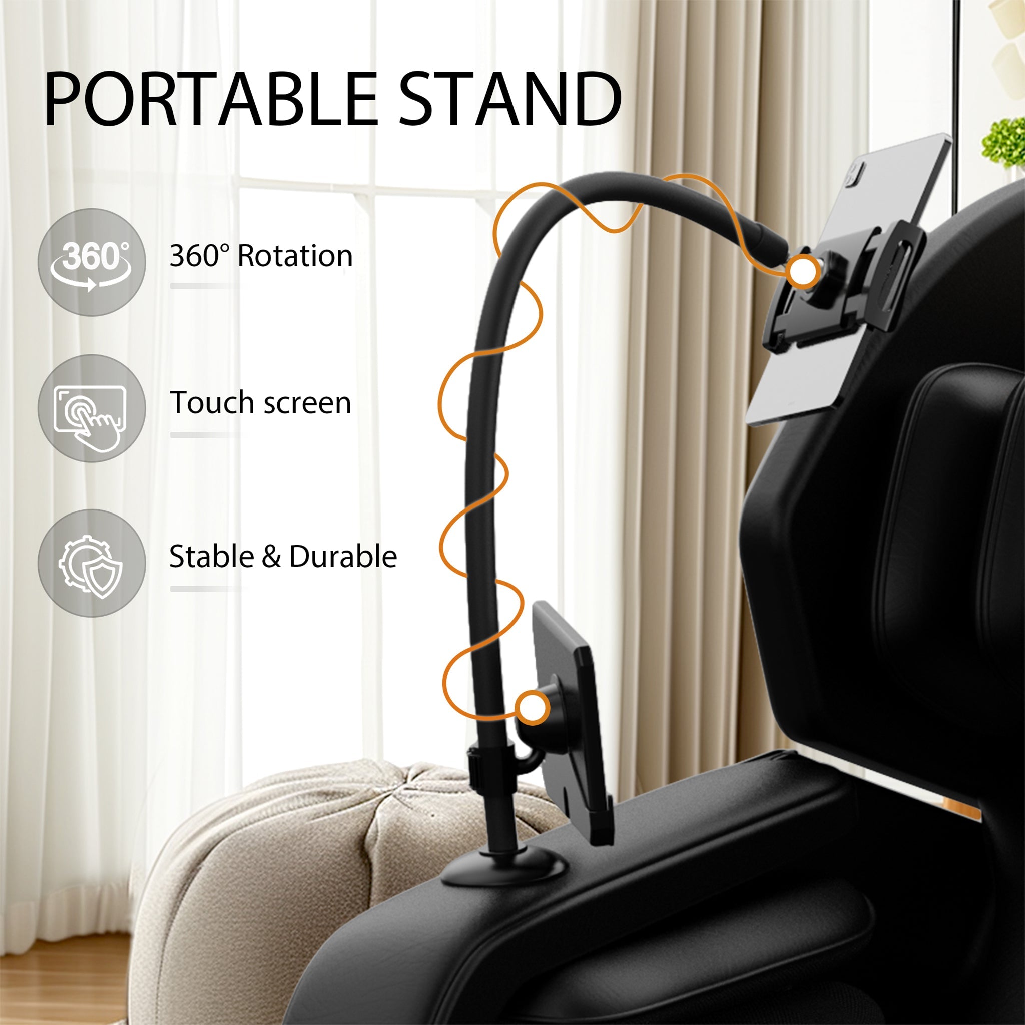 Airvana Imperium Full-Body Zero Gravity Massage Recliner Chair With Ambient Lighting (SAK34591)