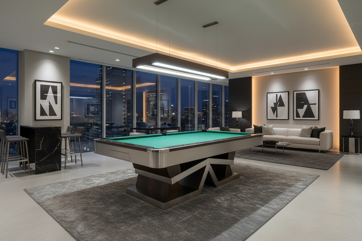 How Big Should a Room Be for a Pool Table? (7’, 8’, and 9’ Tables)