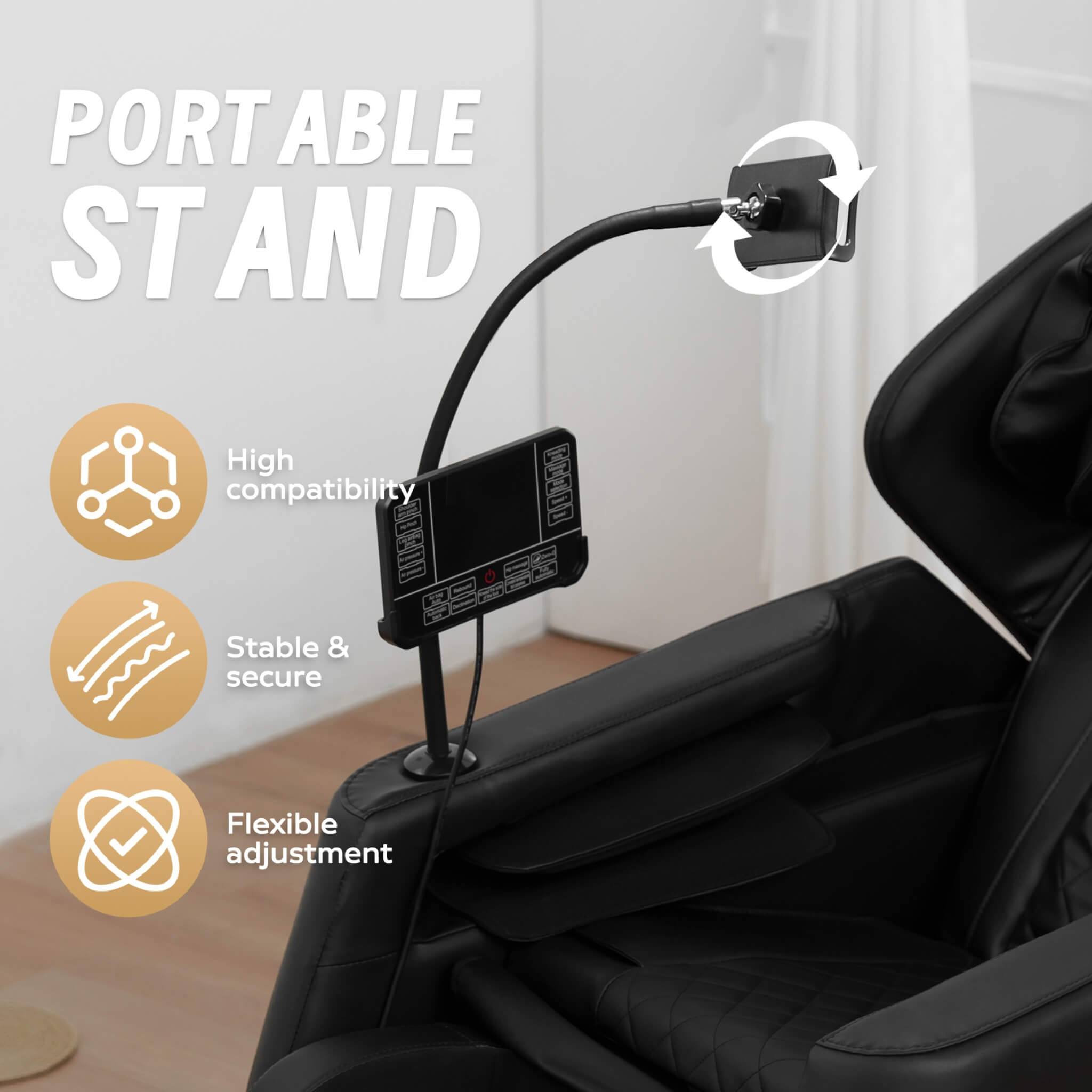 Airvana Nocturne Full-Body Zero Gravity Massage Chair With Retractable Footrest (SAK40593)