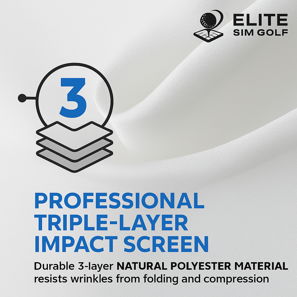 Albatross 13S Golf Simulator Enclosure by Elite Sim Golf